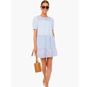 Tuckernuck Quinn dress, NWT, size XS, blue